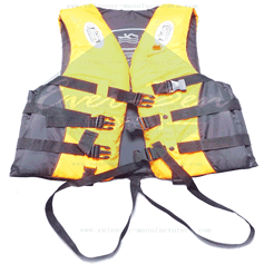 hi vis safety life vest  Fishing Safety Jackets Watersport Vests with Whistle